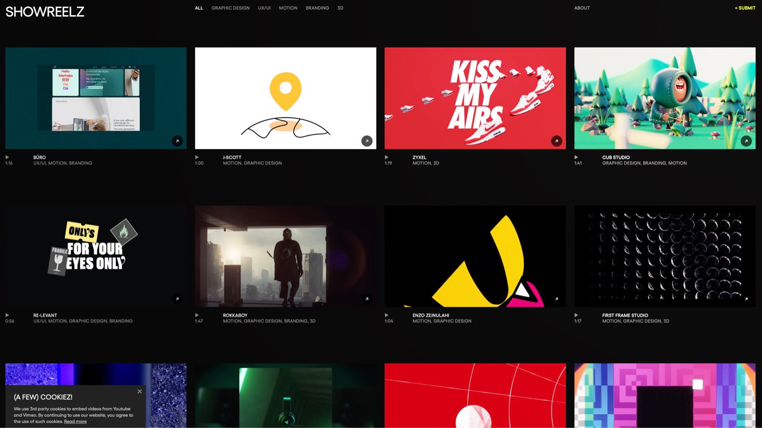 Showreels Inspiration