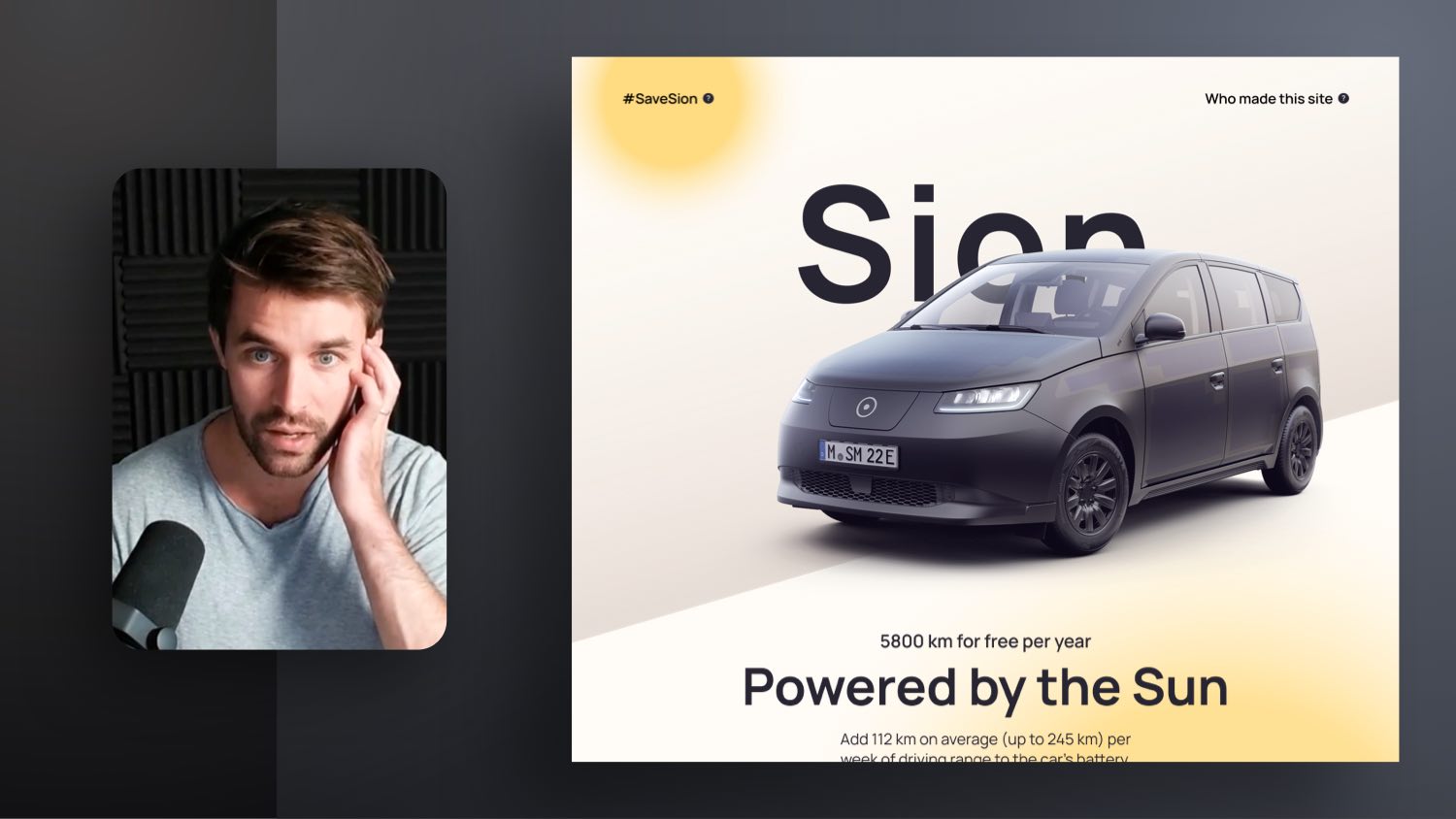 Vorschaubild zum Beitrag: Website Design Ideen für ein Autohersteller Startup