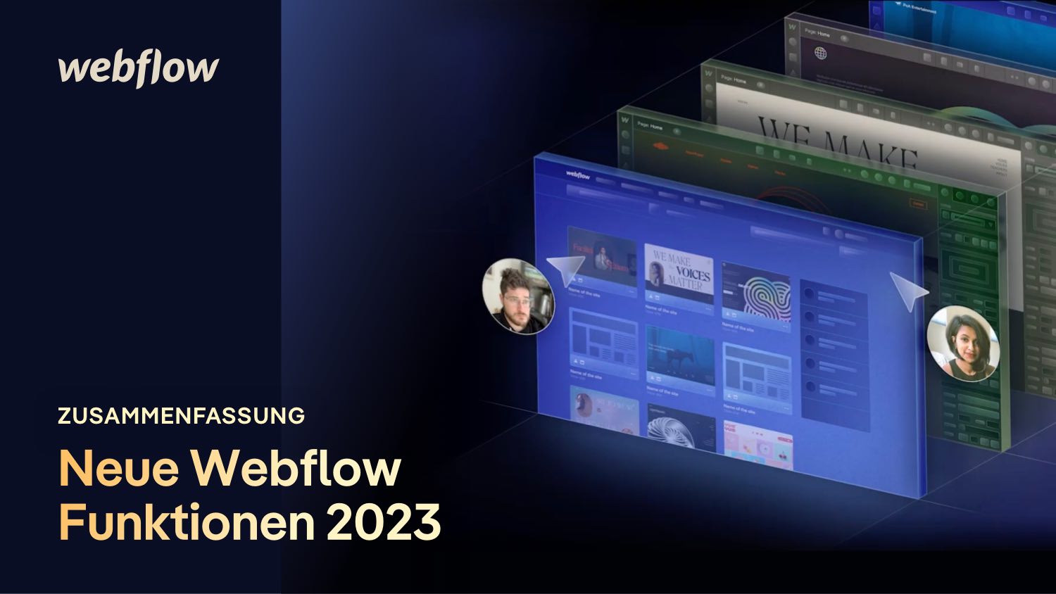 Vorschaubild zum Beitrag: Neue Webflow Funktionen für 2023 vorgestellt