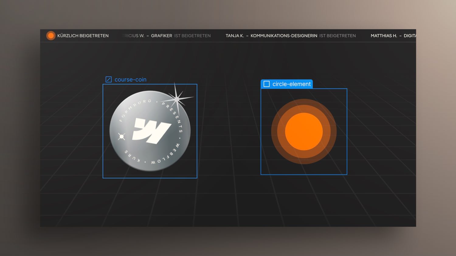 Vorschaubild zum Beitrag: Micro CSS Animationen in Webflow über custom Properties
