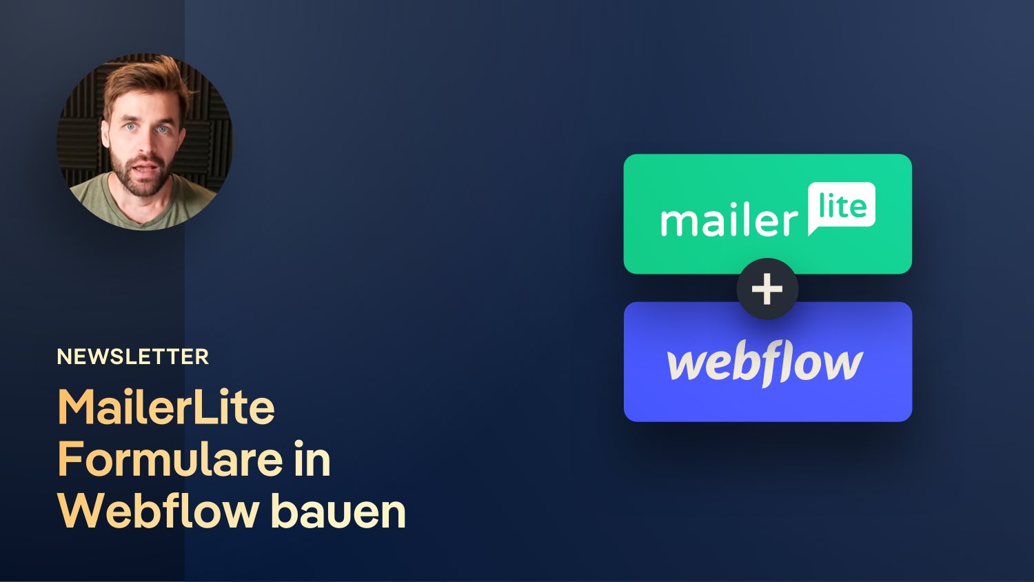 Vorschaubild zum Beitrag: Mailerlite Newsletter Formular in Webflow bauen