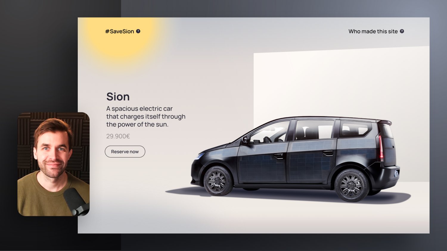 Vorschaubild zum Beitrag: Homepage Bühne einer Marketing Website in Webflow bauen