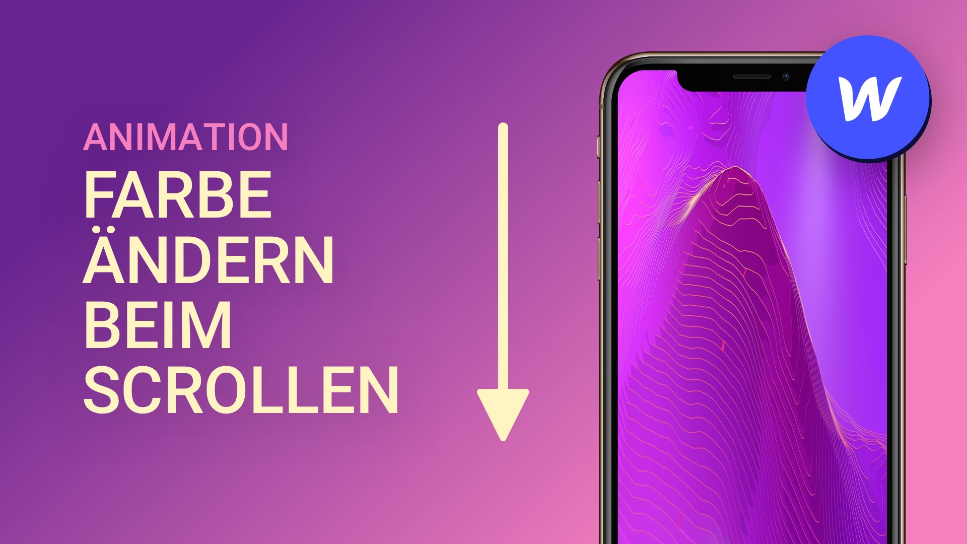 Vorschaubild zum Beitrag: Hintergrundfarbe beim Scrollen ändern