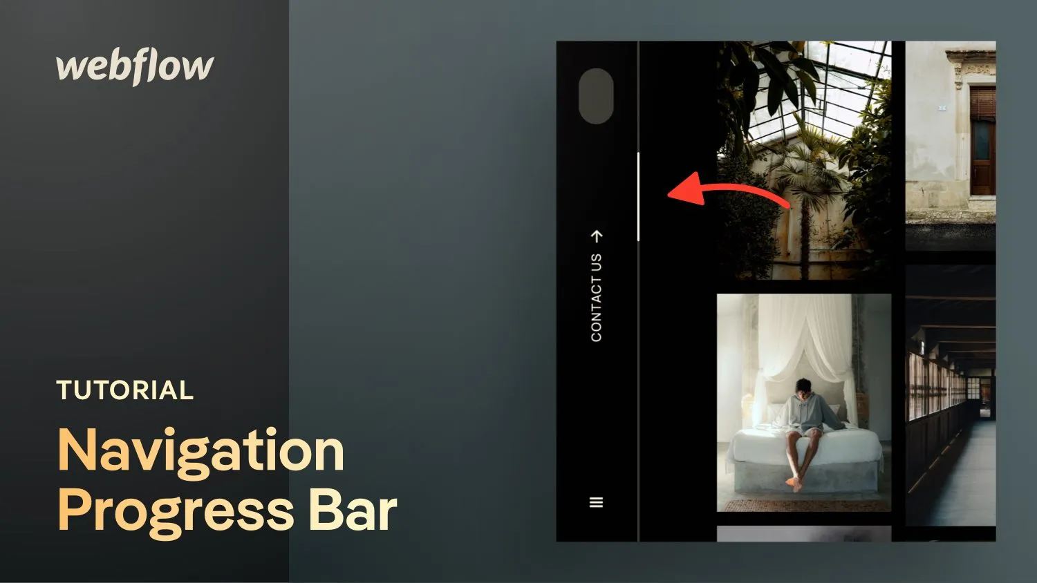Vorschaubild zum Beitrag: Eine vertikale Navigation mit Scroll-Balken in Webflow erstellen