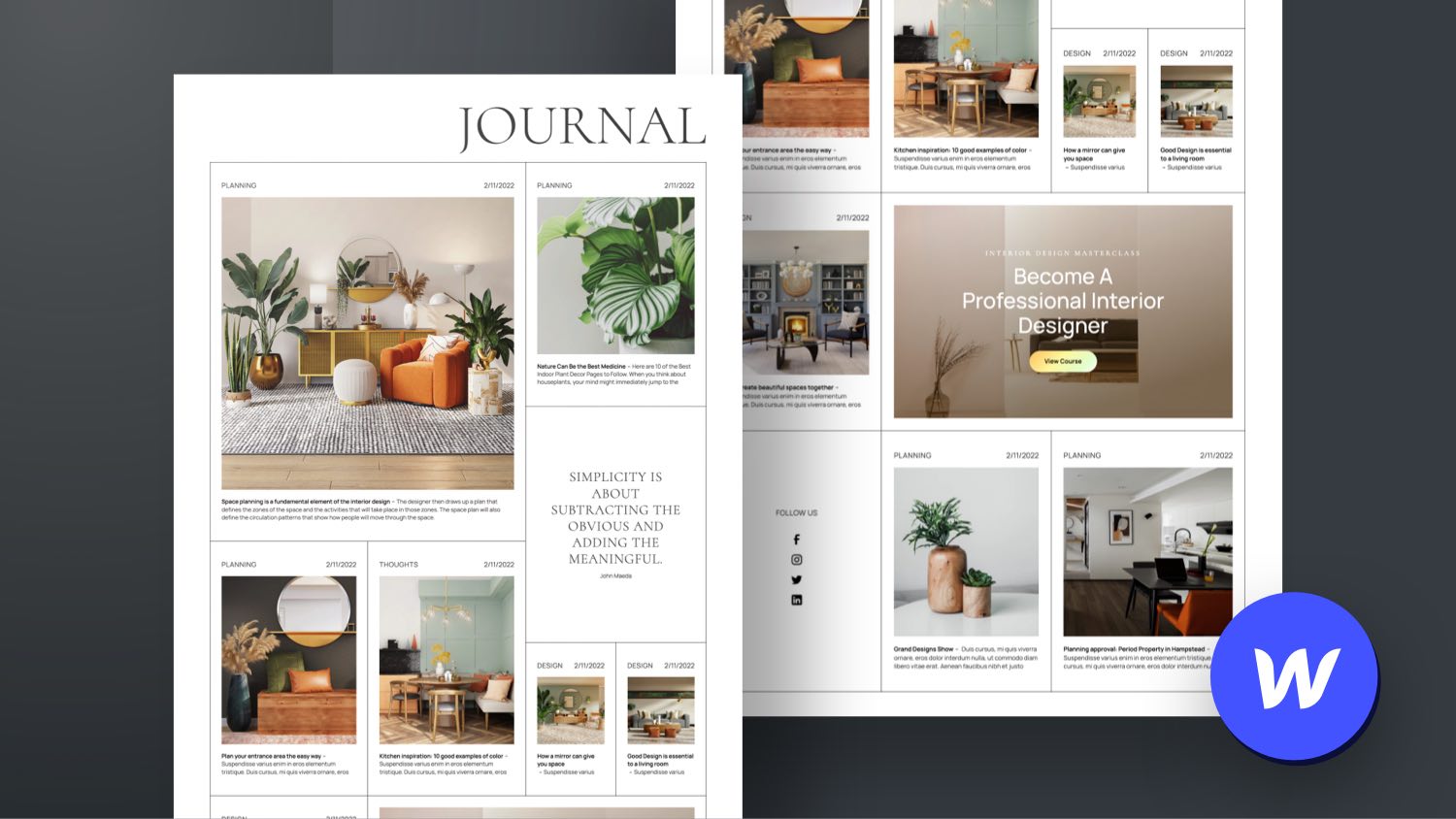 Vorschaubild zum Beitrag: Ein schönes Grid Layout in Webflow bauen