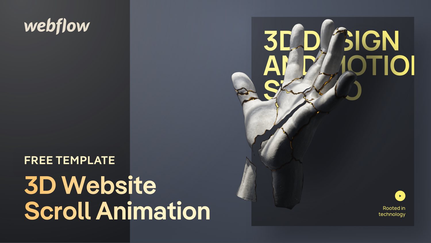 Vorschaubild zum Beitrag: Eine 3D Scroll Animation in Webflow bauen
