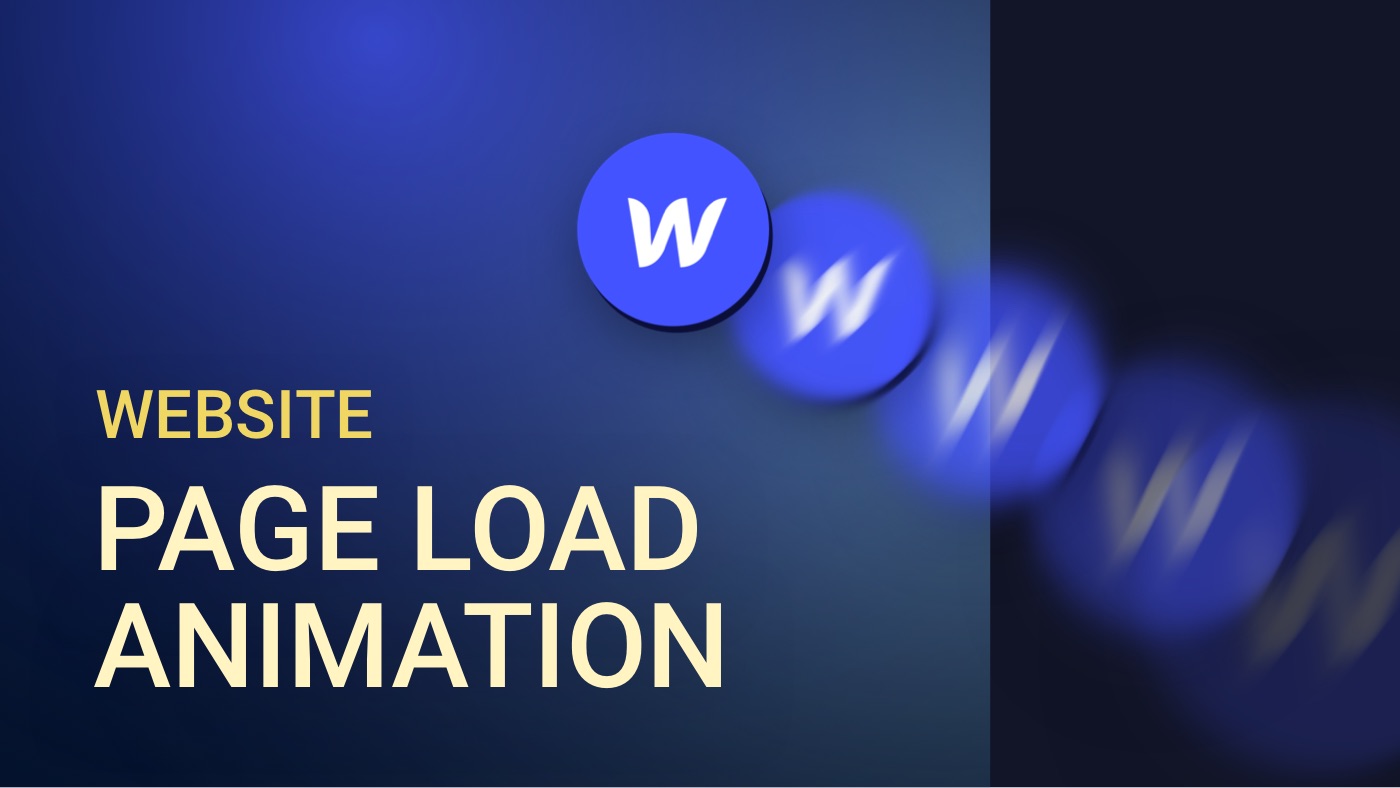 Vorschaubild zum Beitrag: Eigene Website Page Load Animation in Webflow erstellen