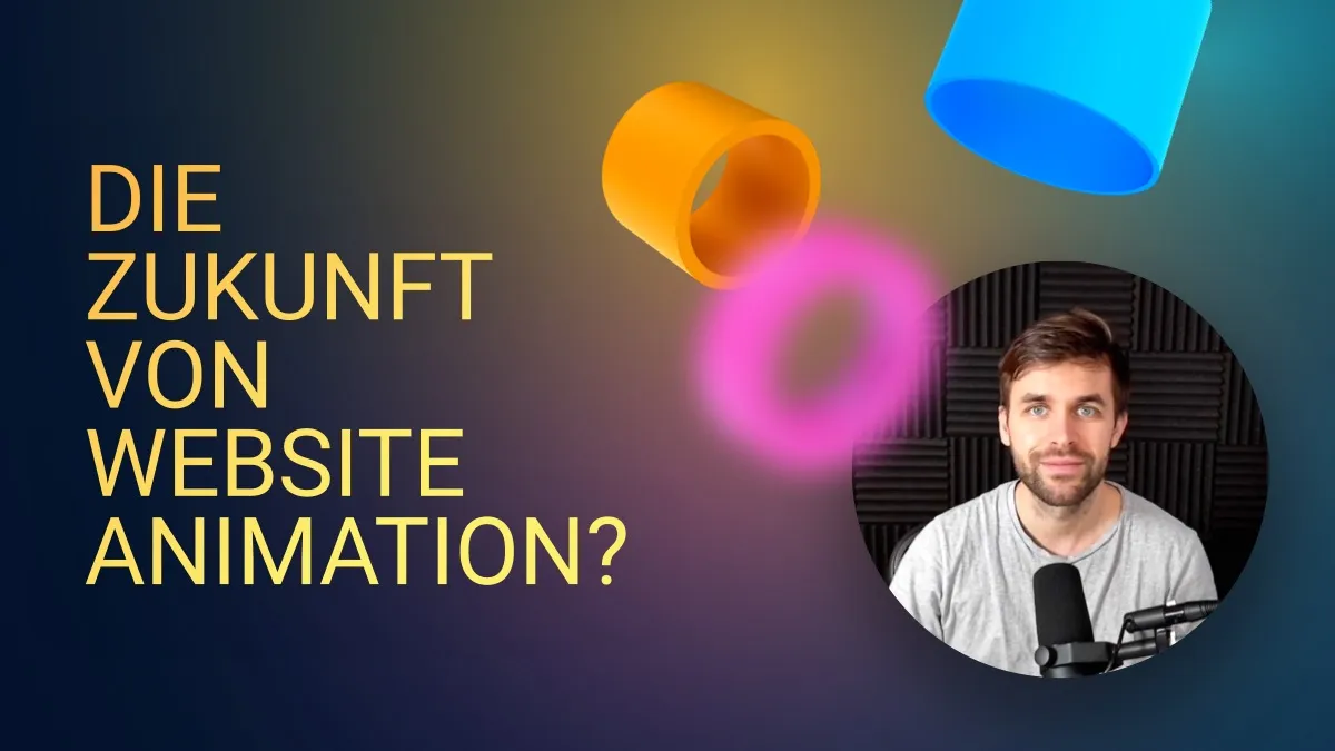 Vorschaubild zum Beitrag: Die Zukunft von Website Animationen? Das kann Webflow!