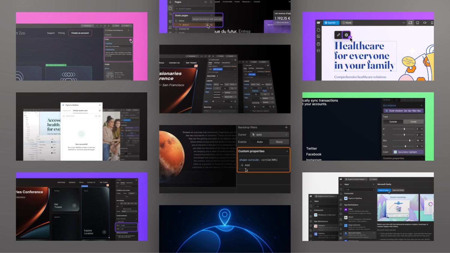 Vorschaubild zum Beitrag: Diese 23 Updates hat Webflow im Q1 2024 hinzugefügt