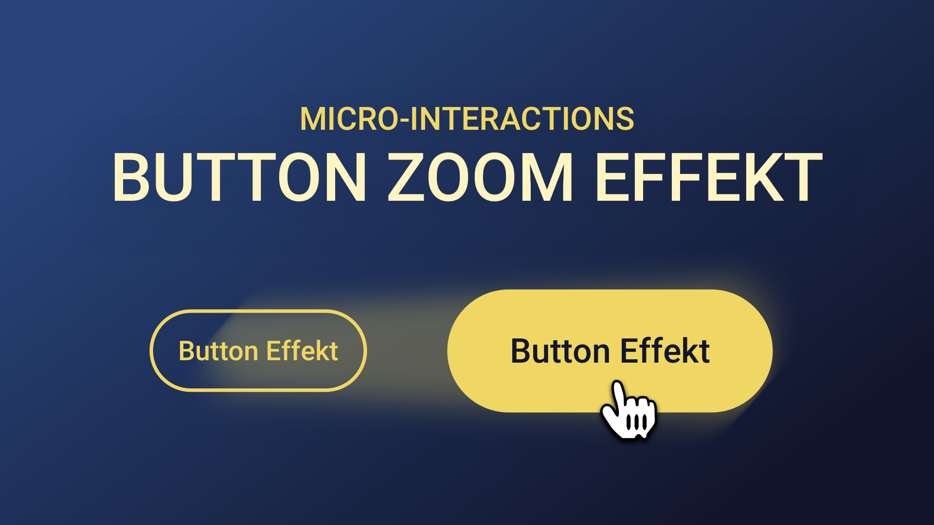 Vorschaubild zum Beitrag: Button Zoom Hover Effekt