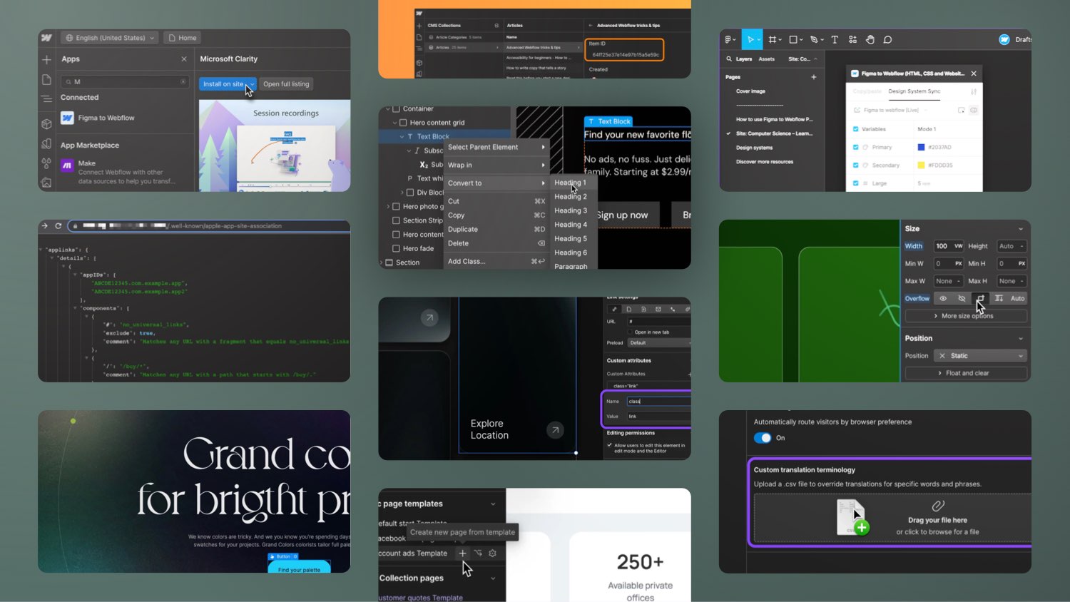 Vorschaubild zum Beitrag: 25 Webflow Updates und neue Funktionen im Q2