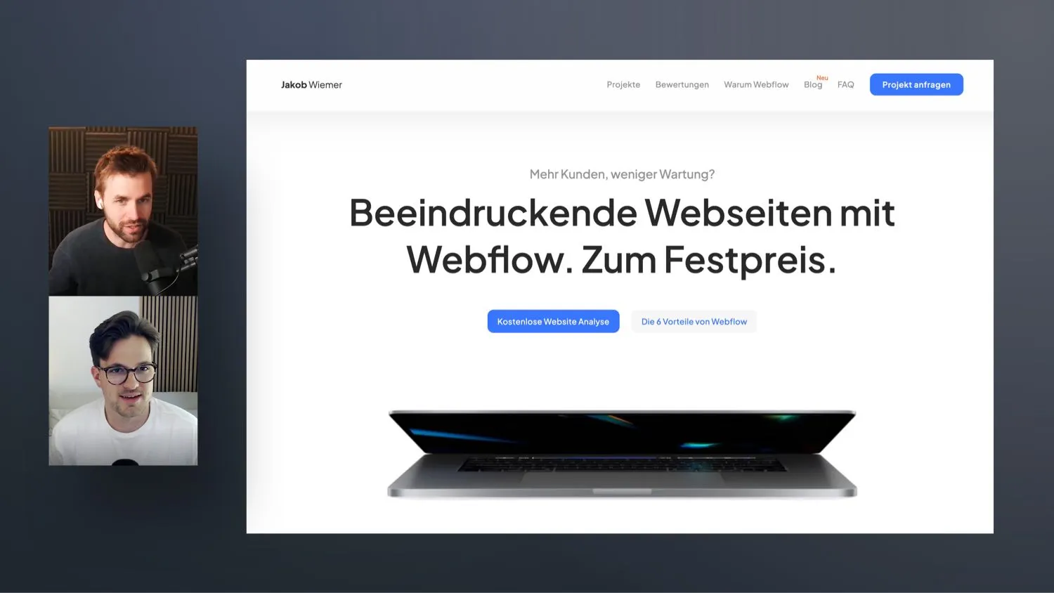 Vorschaubild zum Beitrag: 5 neue Webflow Kunden in nur 10 Wochen über LinkedIn