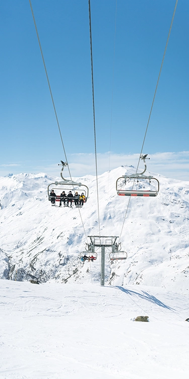 Les Menuires ski lift
