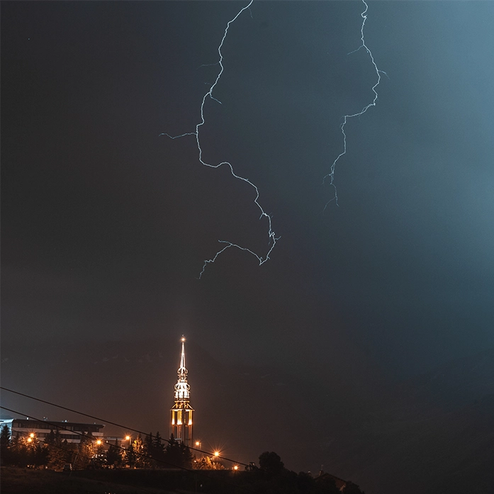 Les Menuires village par mauvais temps activités à faire