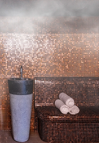 Hammam hôtel ours blans les menuires