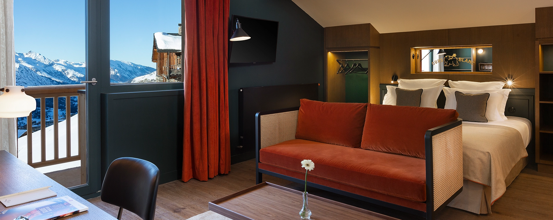 Rooms Hotel Ours Blanc Les Menuires