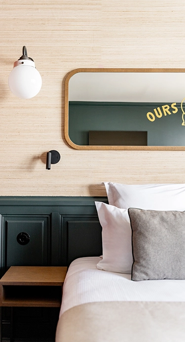 chambres hôtel Ours Blanc Les Menuires