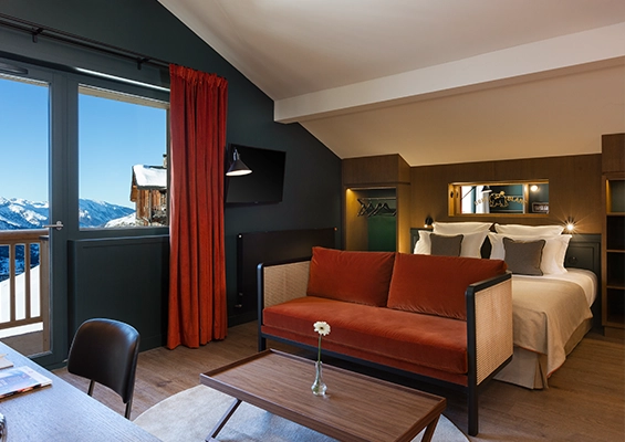 Superior family room at the Ours Blanc 