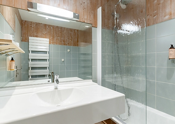 Classic polar bear room hotel & spa shower room 2