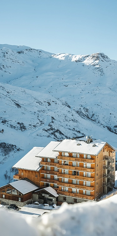 Vue sur l'Ours Blanc Hotel & Spa Les Menuires