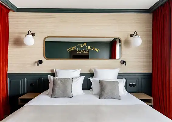 Classic Room Pointe de la Masse View Bed White Bear Hotel & Spa