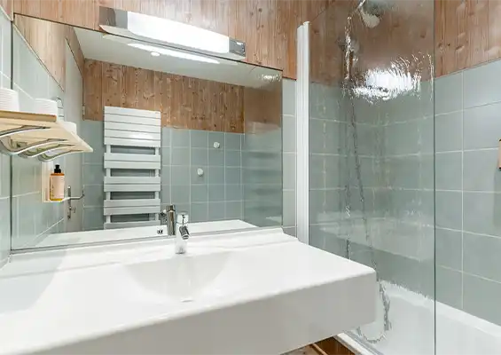 Classic Pointe de la Masse View Room Shower Room 2 Polar Bears Hotel & Spa