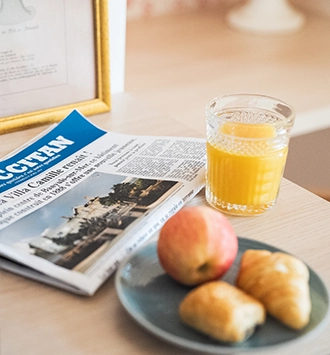 photo petit déjeuner hôtel villa camille banyuls sur mer