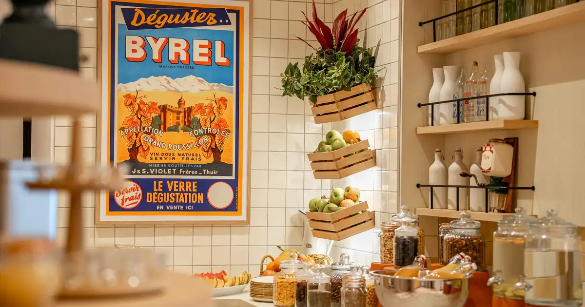 Desayuno en Banyuls-sur-mer
