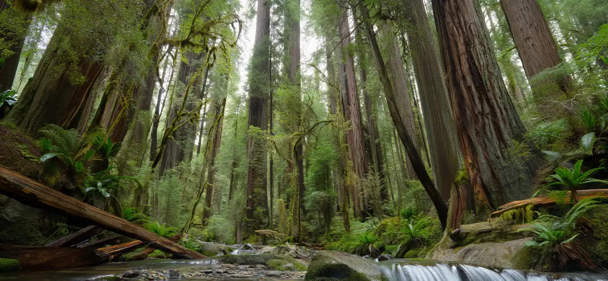 Usal redwood forest