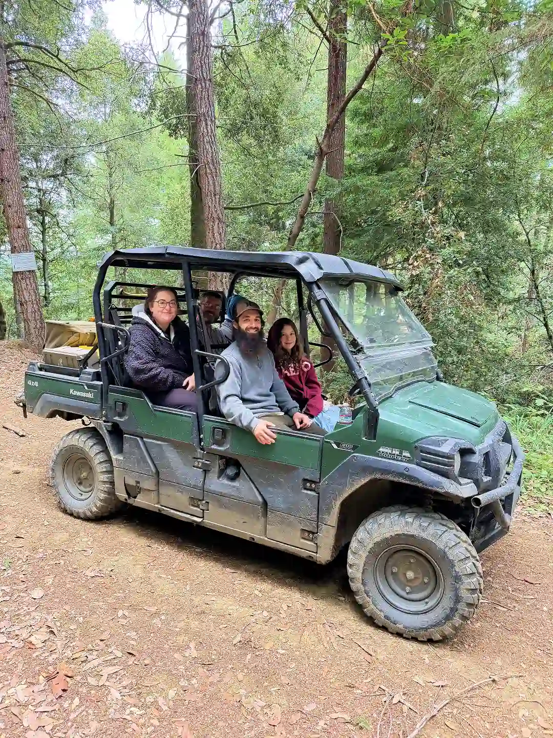 participants of the atv tour