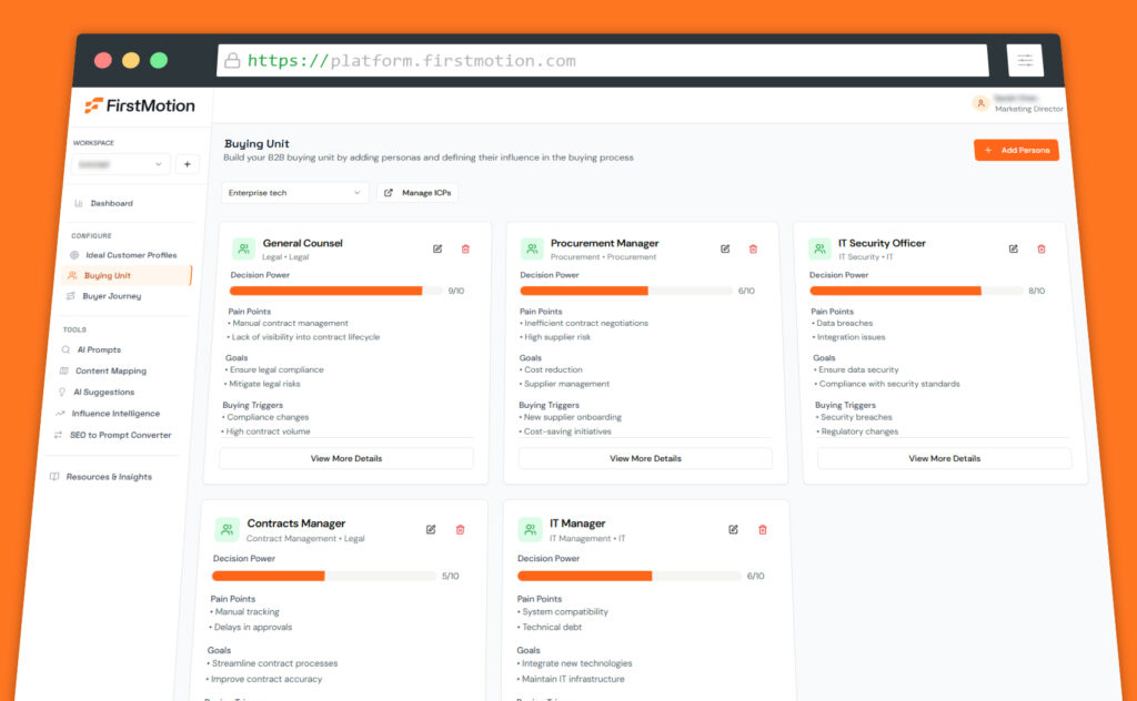FirstMotion AI Search Platform