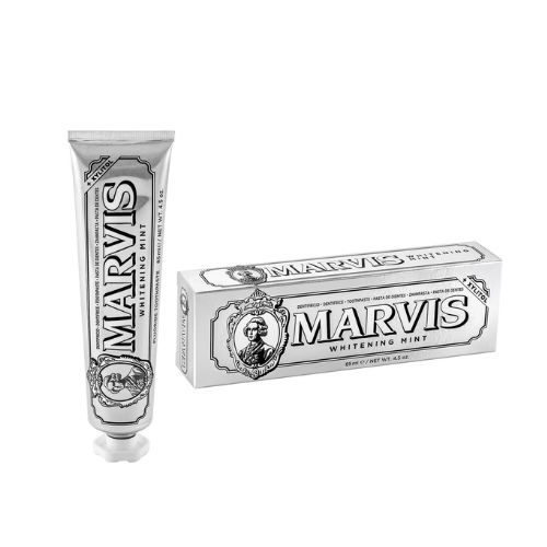 Marvis Whitening Mint toothpaste, tube and box