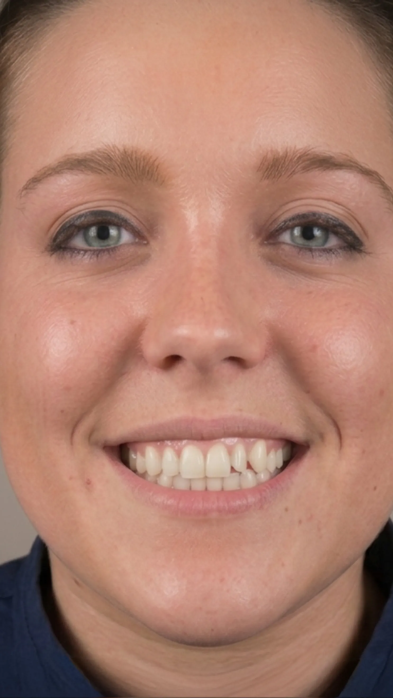 Before composite bonding at Dental & Wellness London, Islington