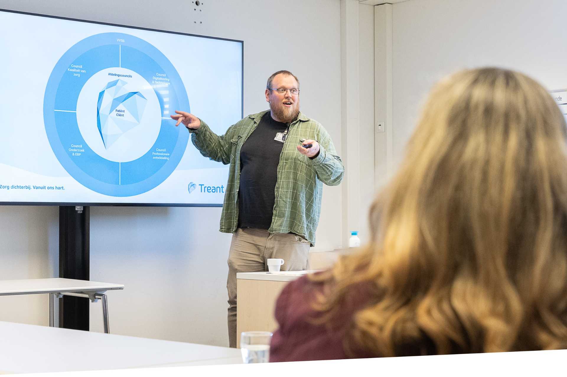 Presentatie over Magnet® en professionele zeggenschap