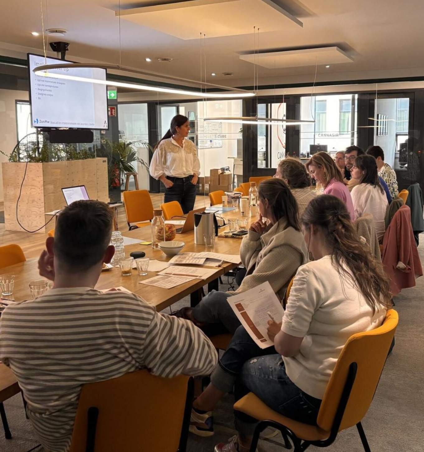 Training voor zorgprofessionals tijdens bijeenkomst van Accuralis