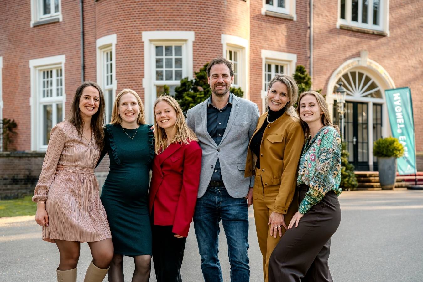 Groepsfoto van Accuralis team