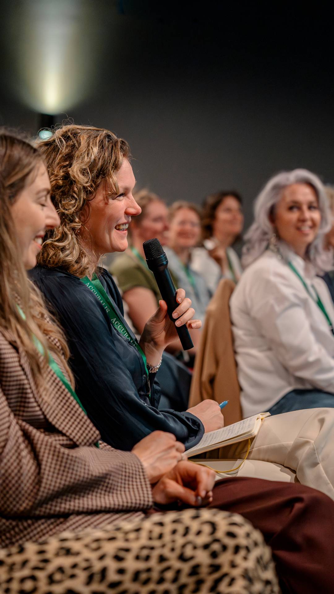 Deelnemers tijdens congres over leiderschap in de zorg