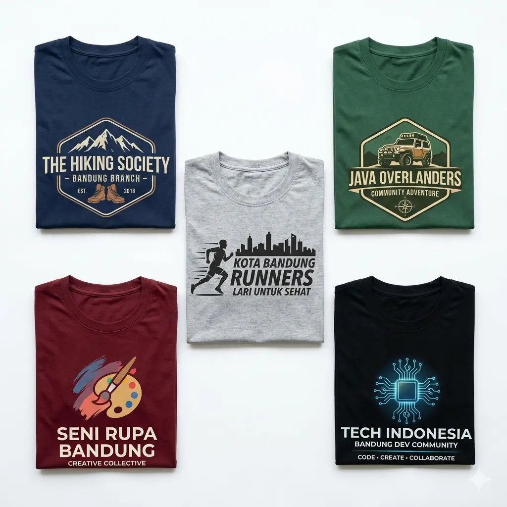 konveksi kaos komunitas 