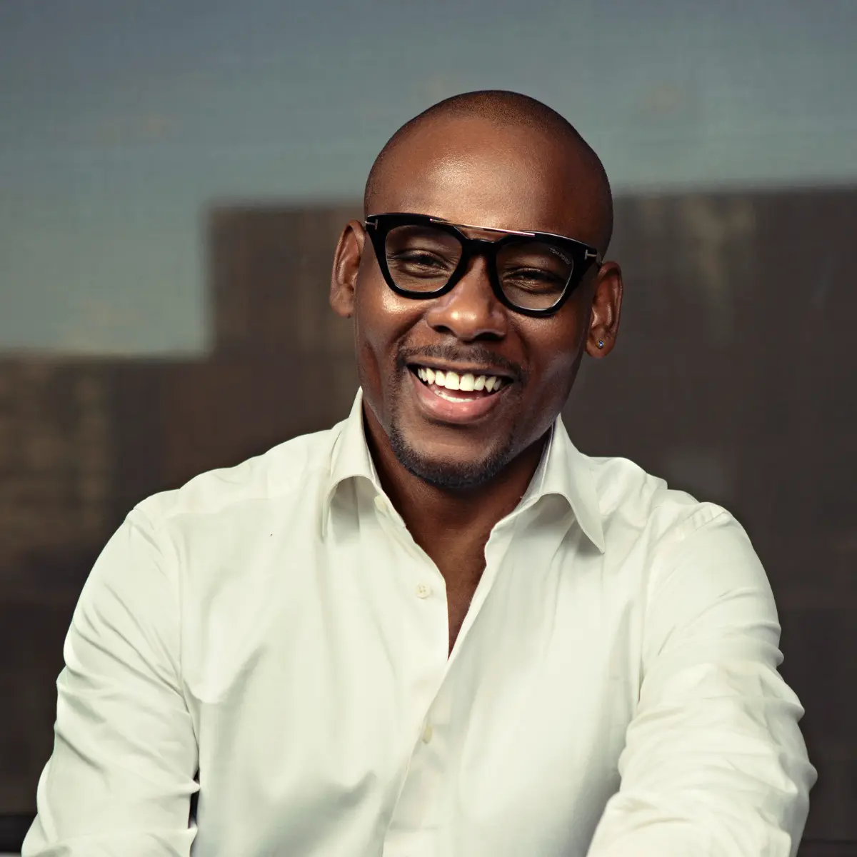 Steffon Isaac sitting by a window