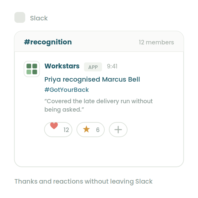 Slack integration