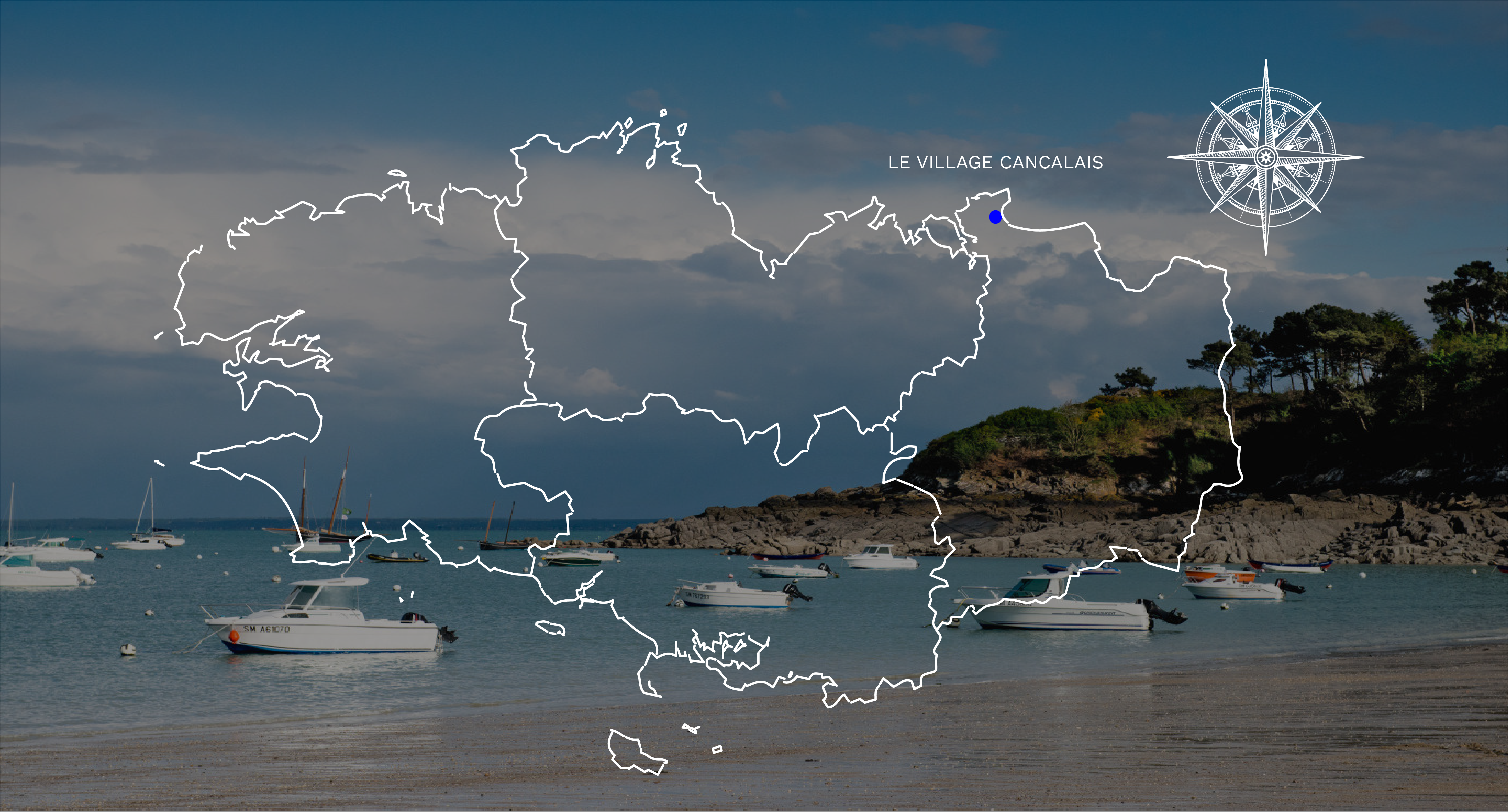 Map Bretagne Le Village Cancalais