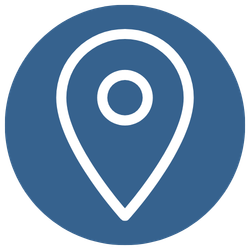 stylized map dot icon