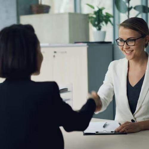 b2b handshake 