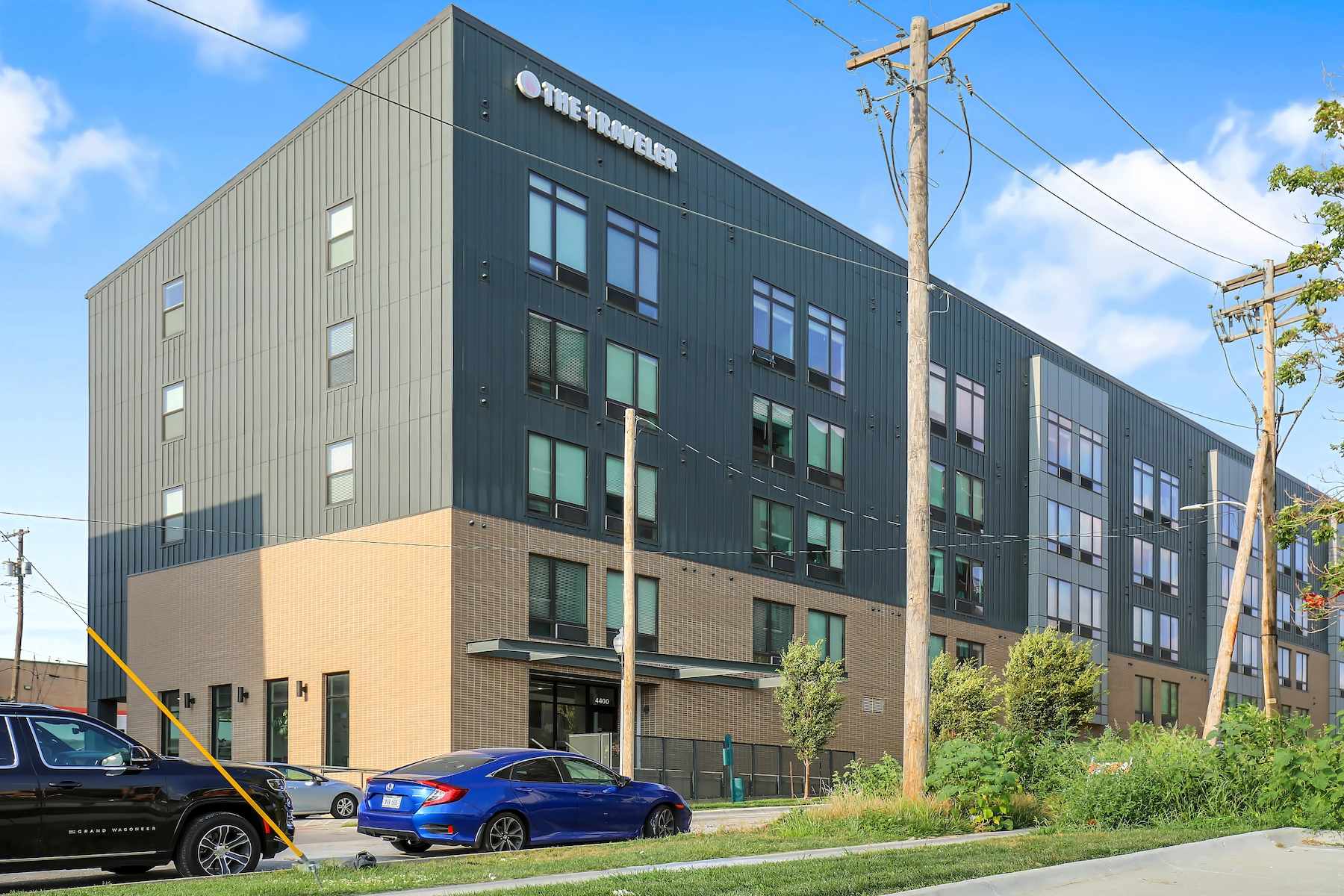 The Traveler studio apartment building on the UNMC campus in Omaha Nebraska