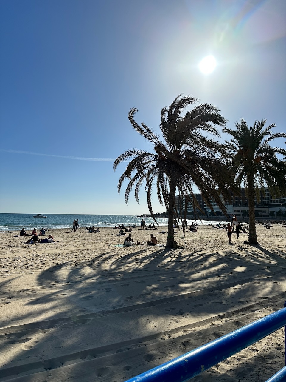 Playa del Postiguet w Alicante.
