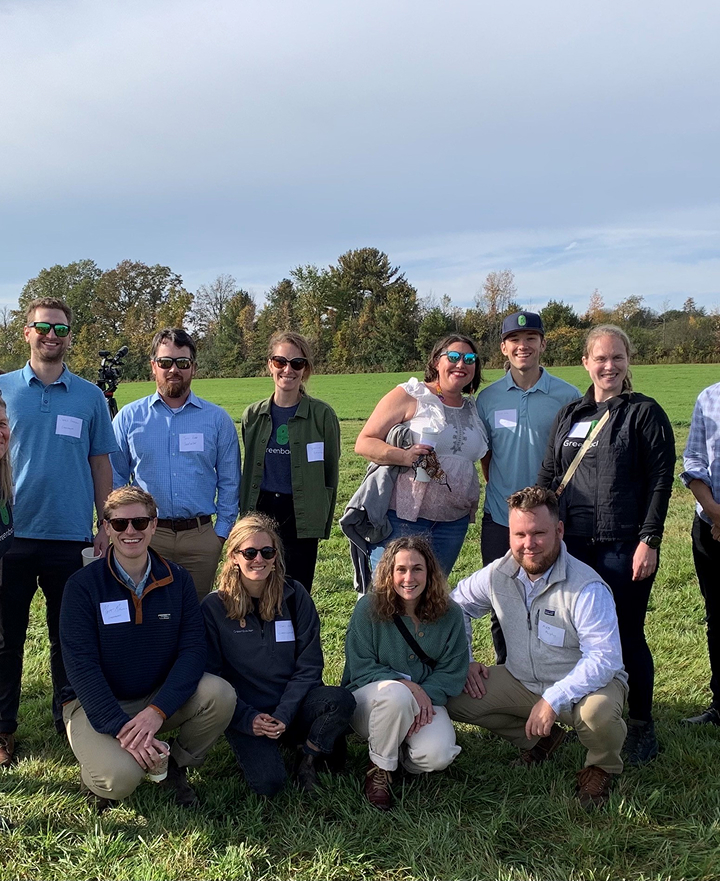 A group photo of the team
