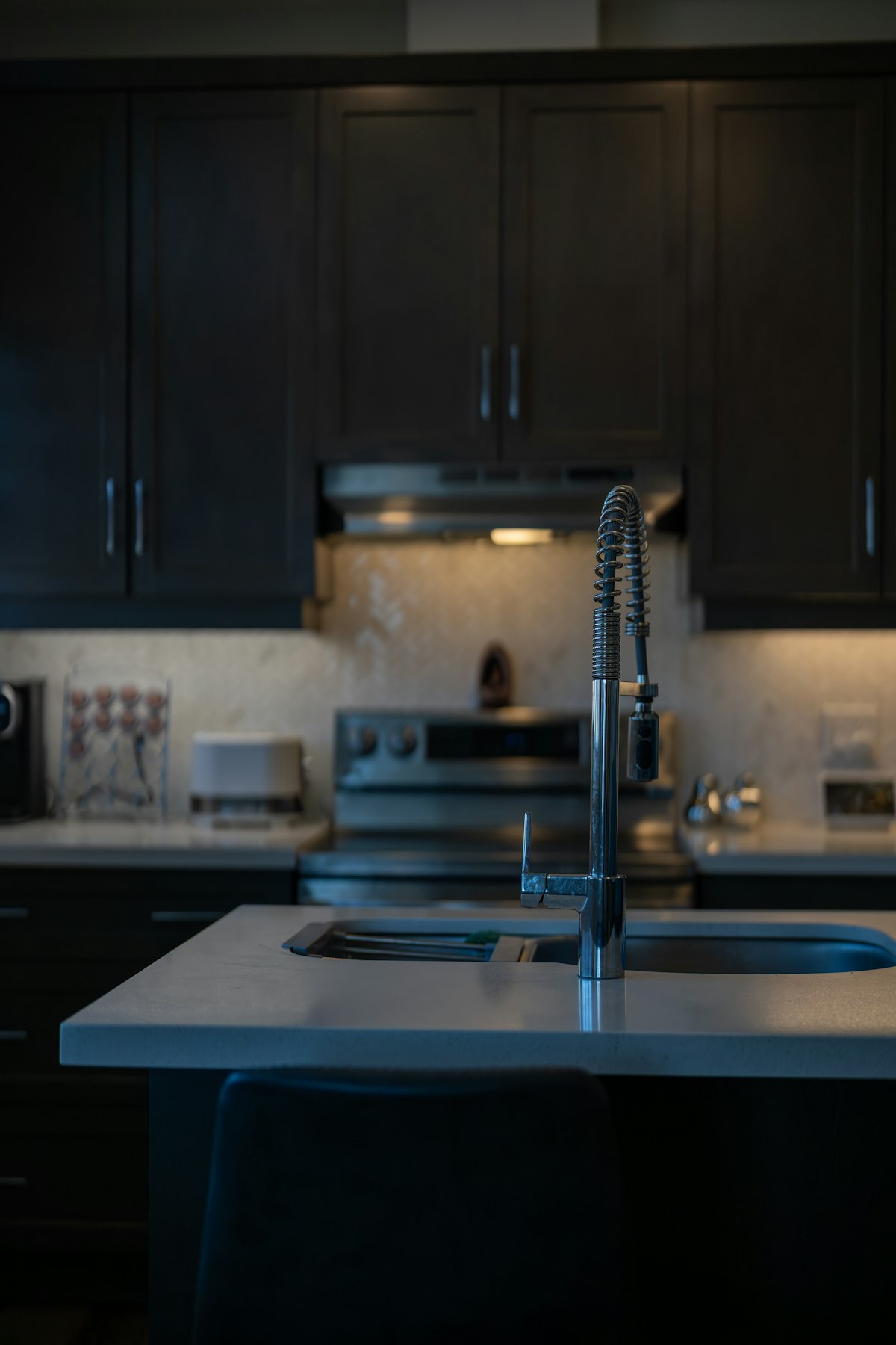 Modern home kitchen interior