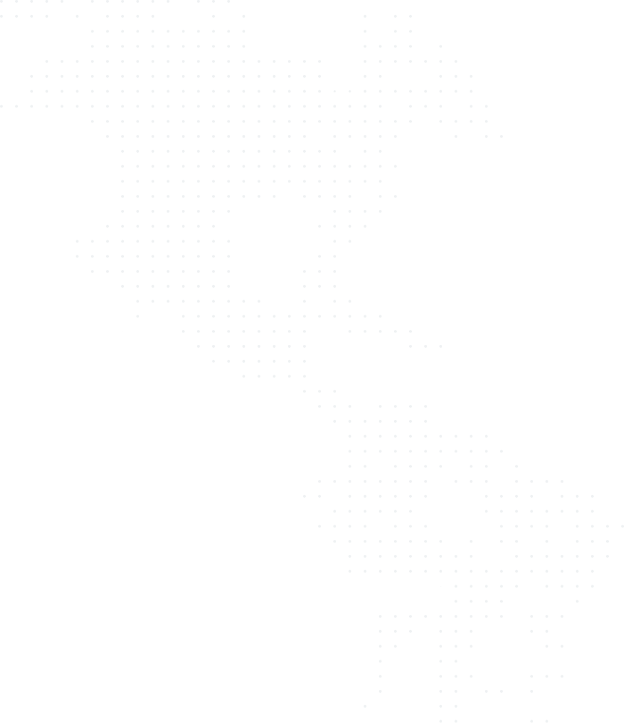 Dot pattern forming a stylized map outline of Central America and part of the southern United States.