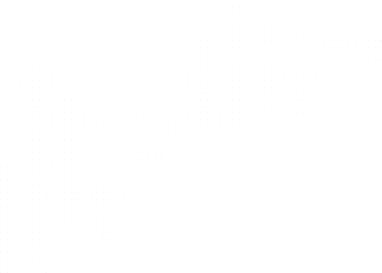 Abstract pattern of small evenly spaced white dots forming a wave shape on a black background.