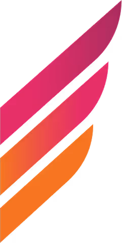 GSK logo in gradient orange color on a transparent background.